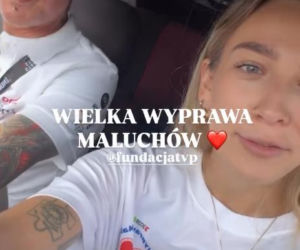 Córka Wiśniewskiego i Mandaryny ruszyła z tatą w podróż. Mieli awarię samochodu! Wylądowaliśmy w pokrzywach