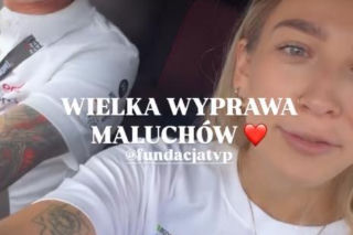 Córka Wiśniewskiego i Mandaryny ruszyła z tatą w podróż. Mieli awarię samochodu! Wylądowaliśmy w pokrzywach