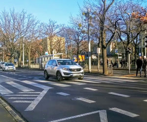 Niebezpieczne przejście dla pieszych na al. Piastów