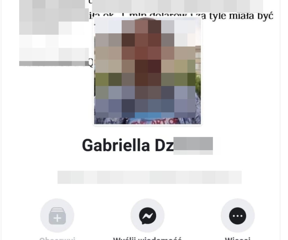 PRZEJETE KONTO
