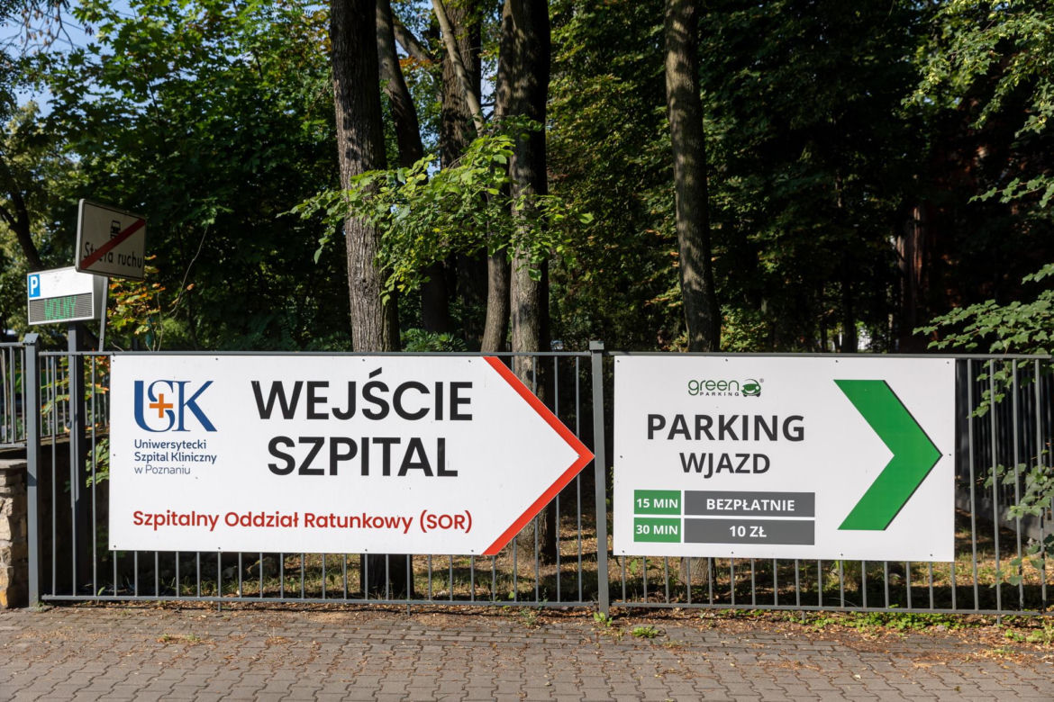 Zapłaciłem 1350 zł za parking pod szpitalem