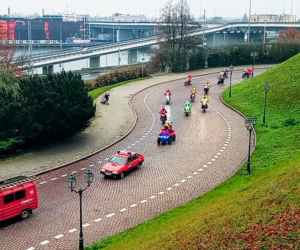 Motomikołaje przejechały ulicami Szczecina