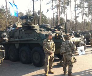 Żołnierze NATO zatrzymali się w Warszawie