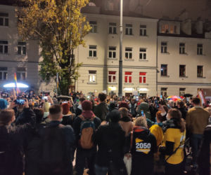 Wielki protest pod domem Kaczyńskiego