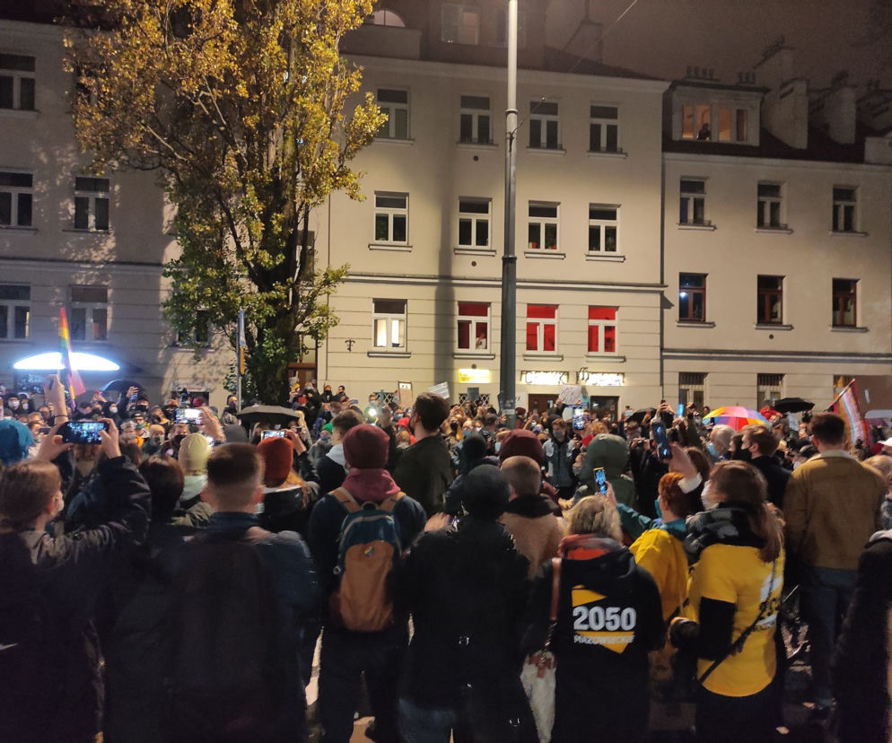 Wielki protest pod domem Kaczyńskiego