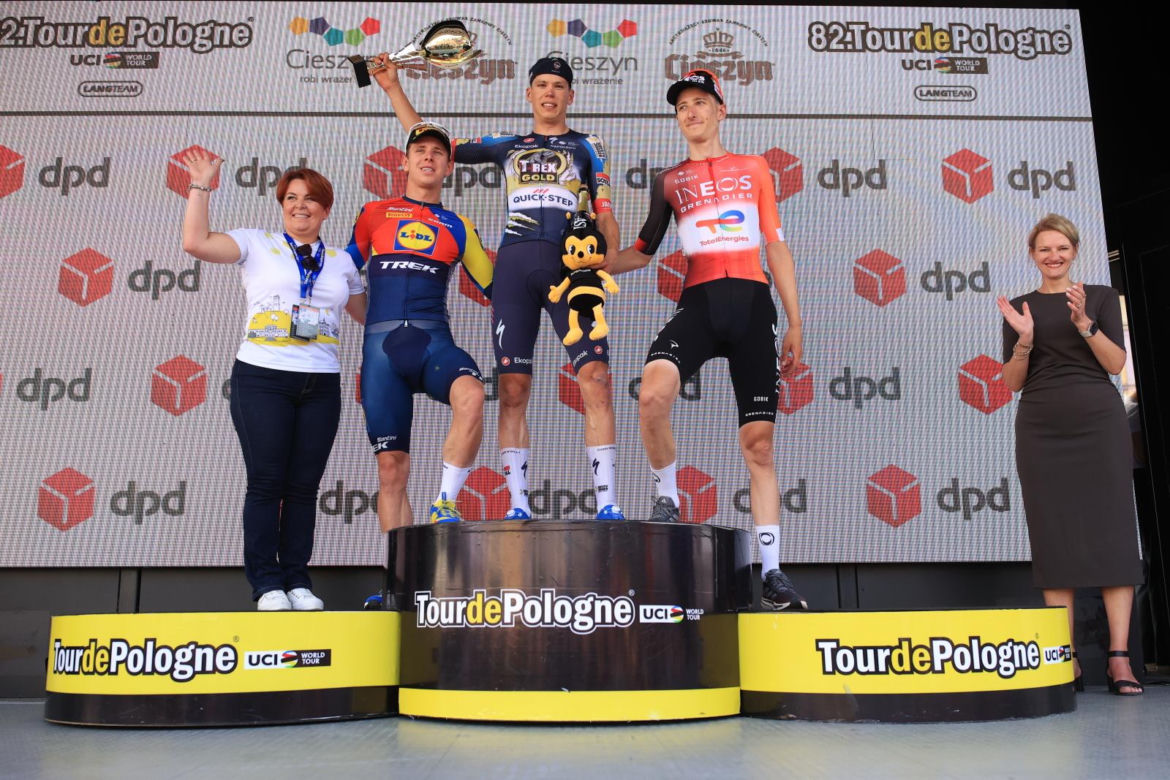 Finał IV etapu Tour de Pologne w Cieszynie. Mieszkańcy kibicowali kolarzom