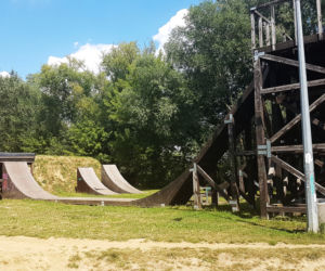 Dirt park w Rzeszowie przed modernizacją