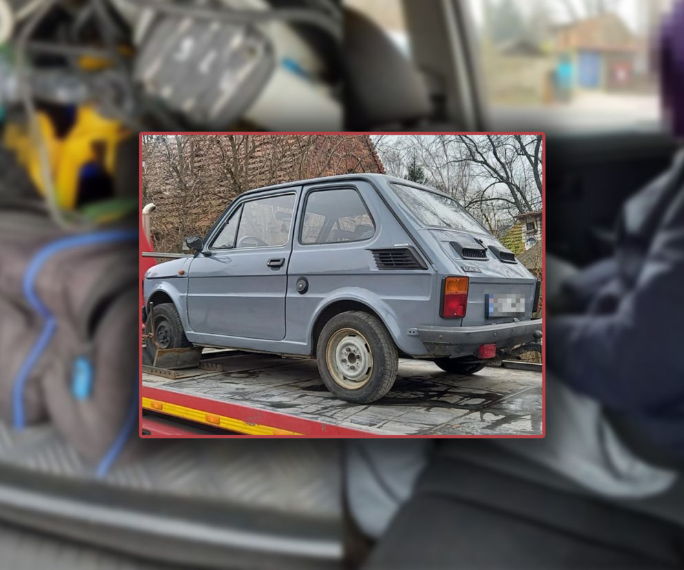 Odzyskali skradzionego Malucha