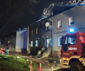 Pożar w Katowicach na ul. Studziennej [ZDJĘCIA]