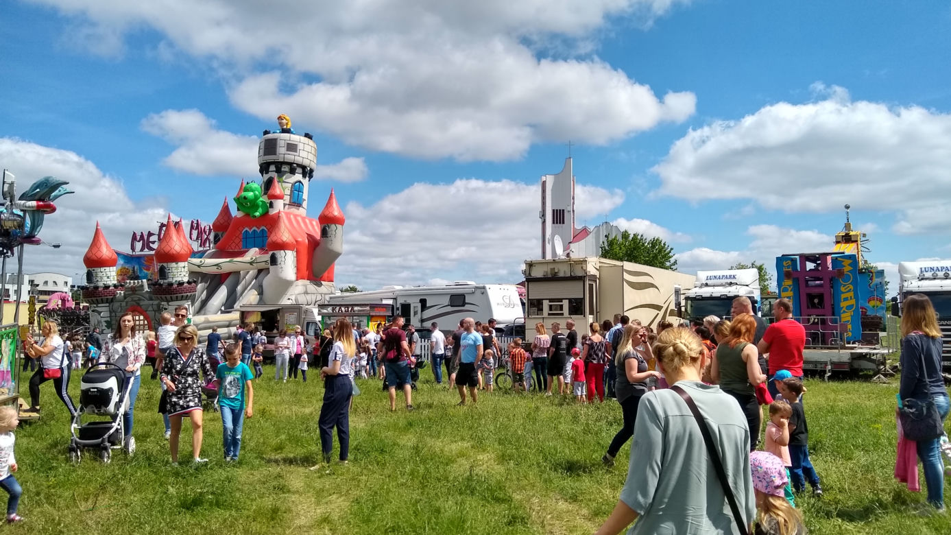 Białystok. Lunapark Bajka na Zielonych Wzgórzach