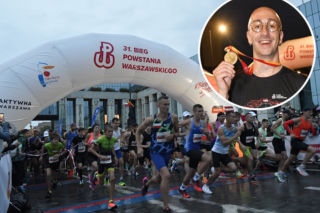 Biegiem oddali hołd powstańcom. Metę przekroczył także nasz dziennikarz