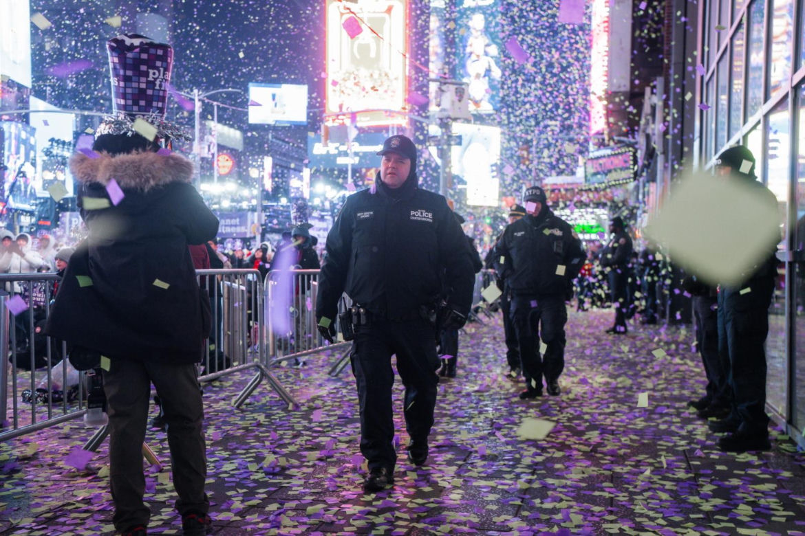 Tłumy powitały Nowy Rok 2026 na nowojorskim Times Square