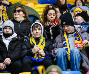 Arka Gdynia - GKS Katowice: Zdjęcia kibiców z meczu 22. kolejki PKO BP Ekstraklasy