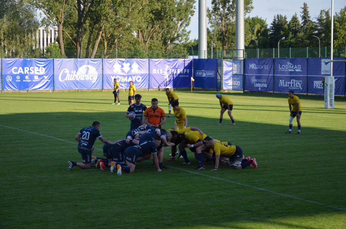 Siedlczanie wygrali półfinałowy mecz Ekstraligi Rugby! MKS Awenta Pogoń Siedlce pokonał Life Style Catering RC Arka Gdynia