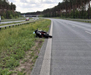 Tragiczny finał wypadku na S5 pod Bydgoszczą. Motocyklista zmarł w szpitalu!
