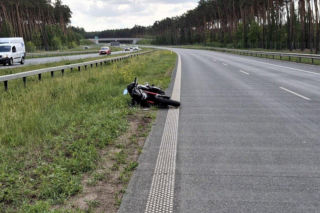 Tragiczny finał wypadku na S5 pod Bydgoszczą. Motocyklista zmarł w szpitalu!