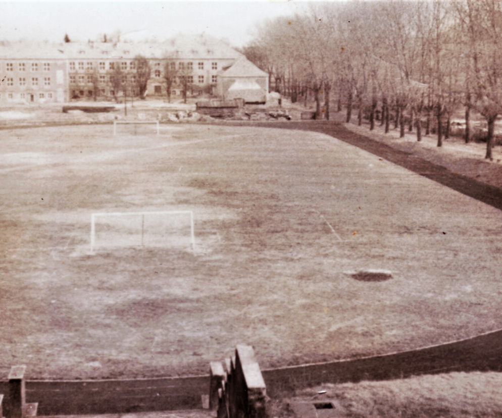 stadion iława archiwalne stare zdjęcie