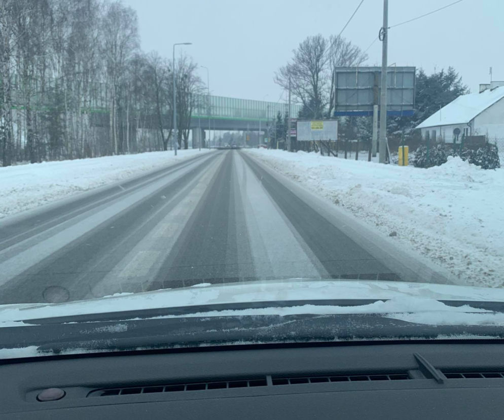 Drogi w Łodzi 9.02.2021