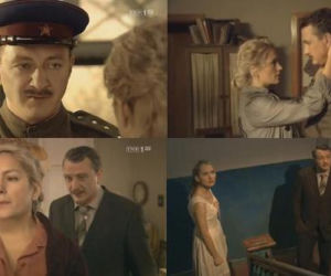 ANNA GERMAN odc. 3. Irma Martens-Berner (Maria Poroszyna), Walentyn Lawriszyn (Marat Baszarow)