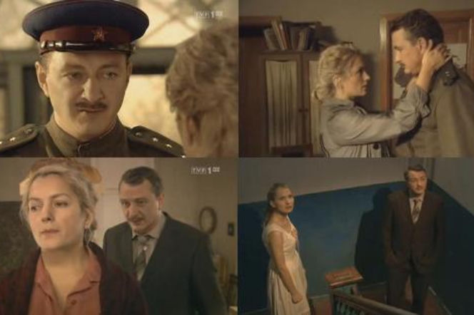 ANNA GERMAN odc. 3. Irma Martens-Berner (Maria Poroszyna), Walentyn Lawriszyn (Marat Baszarow)