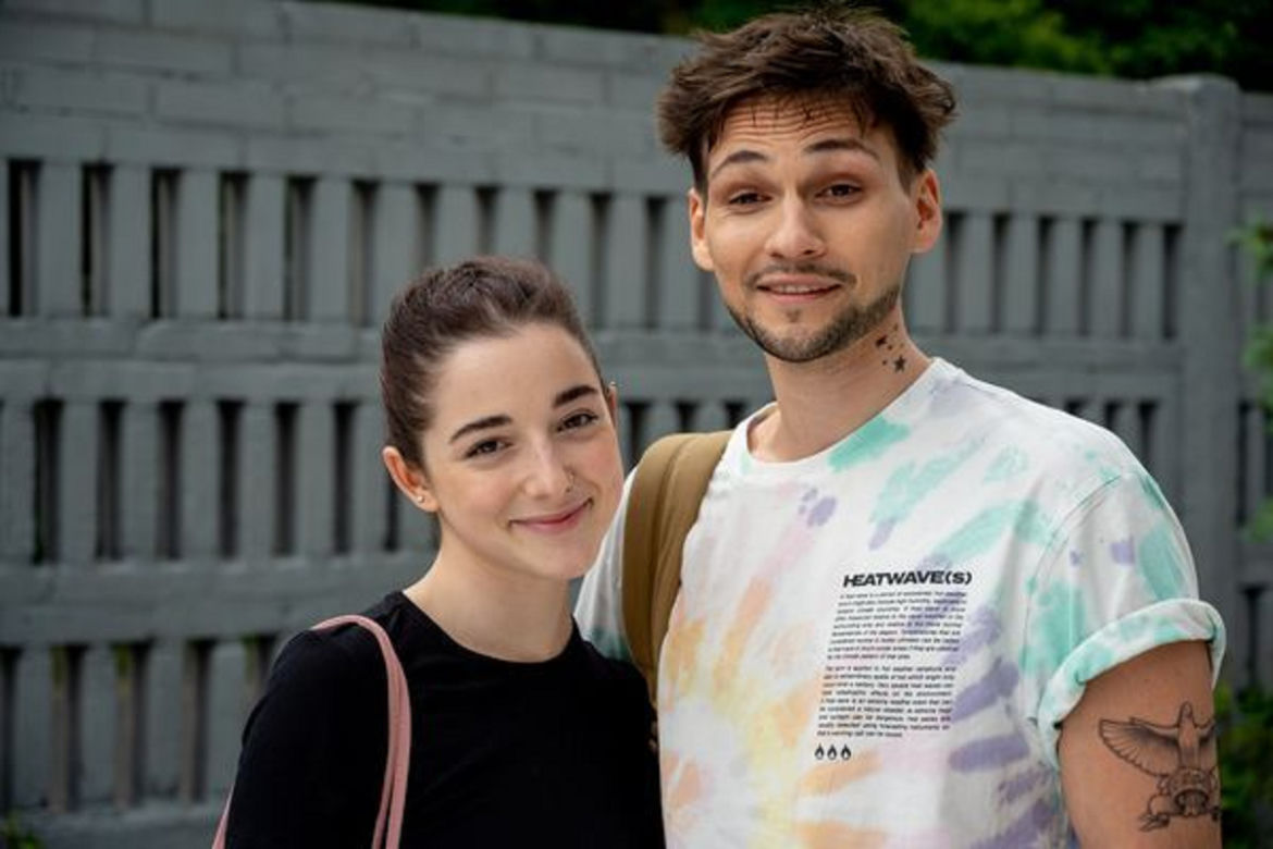 Barwy szczęścia, odc. 2530:  Luiza (Julia Zielińska), Aro (Martin Bogdan)