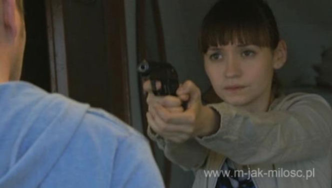 M jak miłość odc. 1015.  Janka Buford (Joanna Osyda)