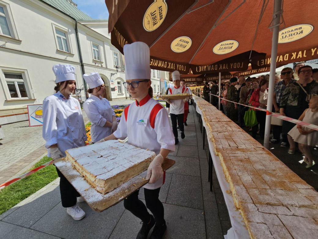 Kremówkowe szaleństwo na rzeszowskim Rynku