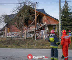 WYBUCH GAZU w Żydowie. RUNĄŁ strop domu 
