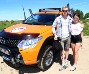 Paulina Koziejowska i Tomek Ciachorowski na VIP CROSS
