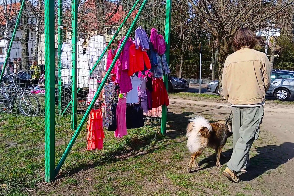 Pierwszy wiosenny pchli targ na Pogodnie