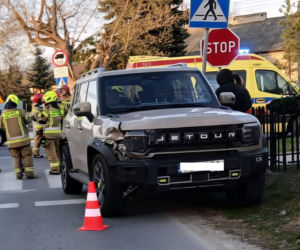 Baron miał wypadek pod Warszawą