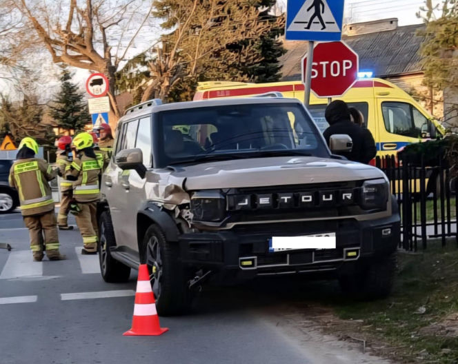 Baron miał wypadek pod Warszawą