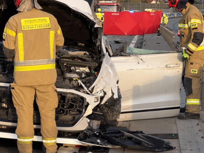 Śmiertelny wypadek Łomianki DK7