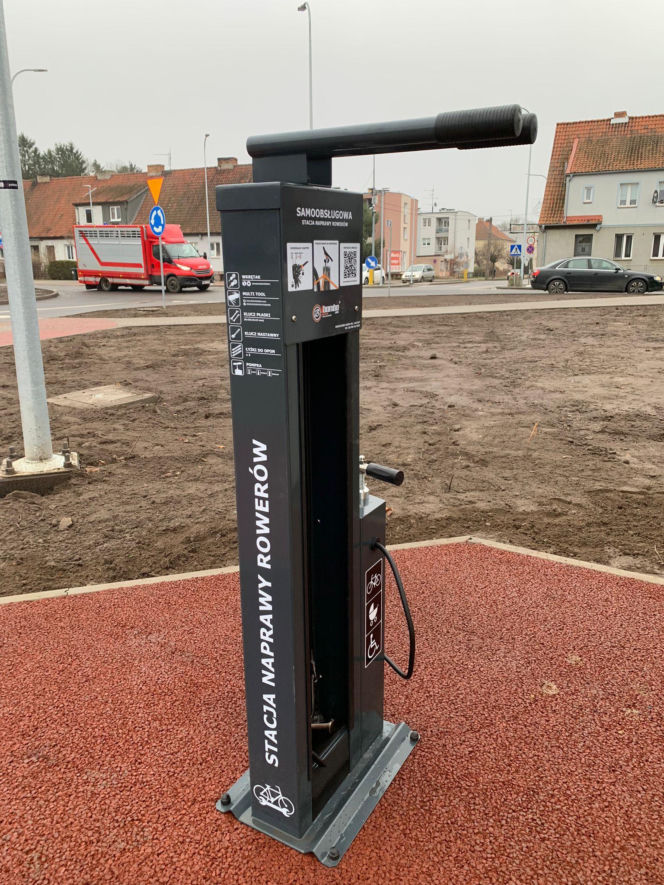 Plac Dworcowy w Pasłęku już gotowy