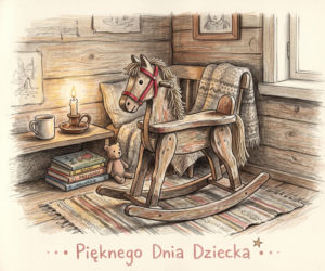 Kartka na Dzień Dziecka dorosłego dziecka