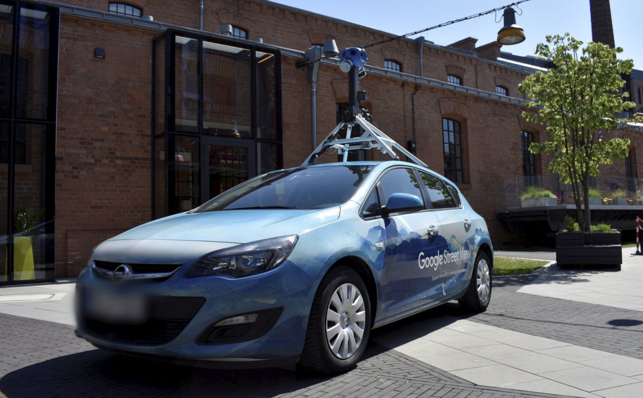 Tak wygląda samochód Google StreetView