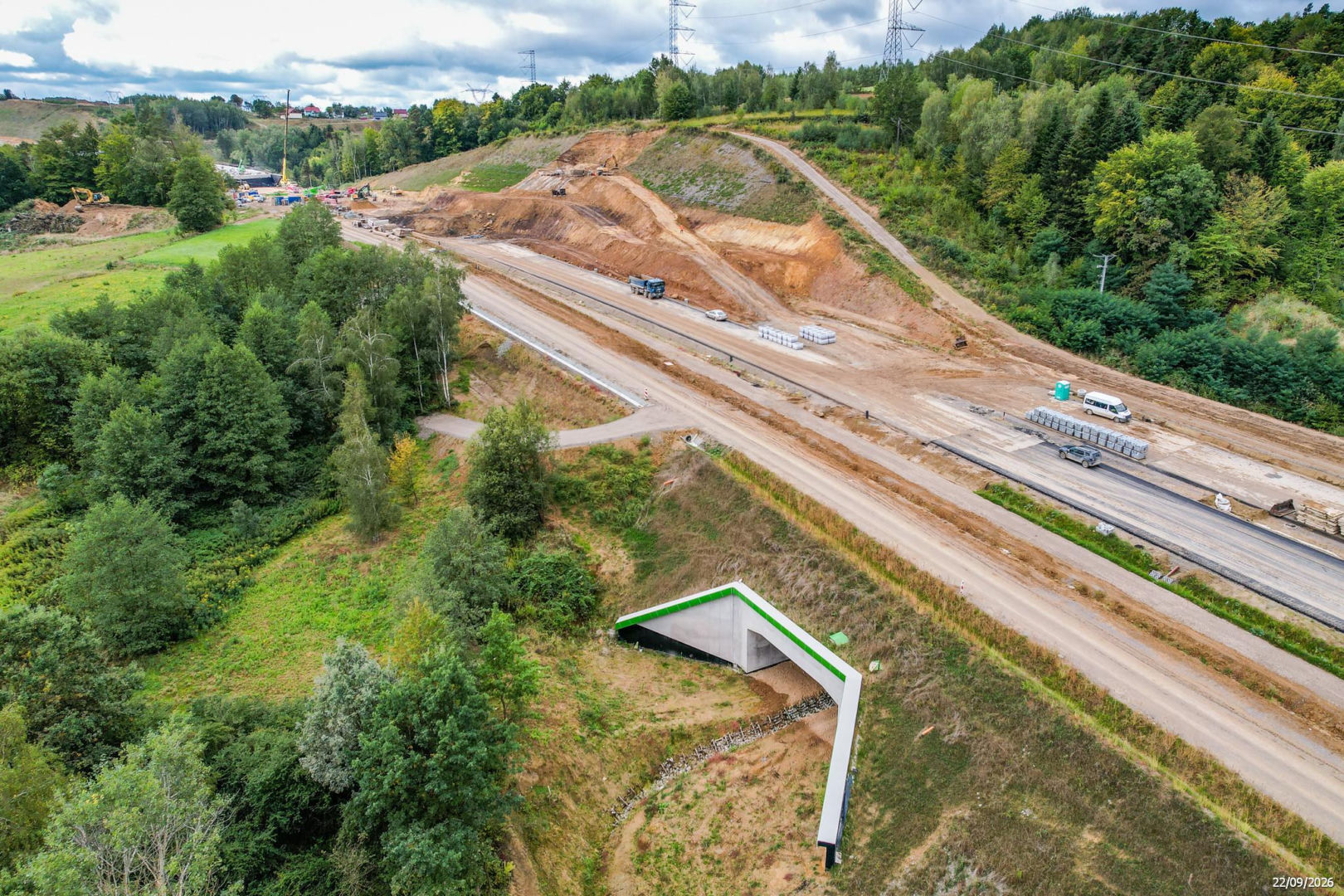 Budowa drogi S19 i najwyższej estakady w Polsce