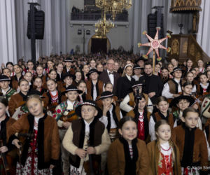 Pierwsza dama Marta Nawrocka na koncercie kolęd