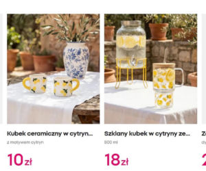 Ta cytrynowa zastawa z Pepco oczaruje każdego. Sprawi, że poczujesz się jak na Wybrzeżu Amalfi!