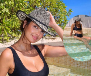 Klaudia El Dursi w bikini na wakacjach. Pół roku temu urodziła i wygląda zjawiskowo
