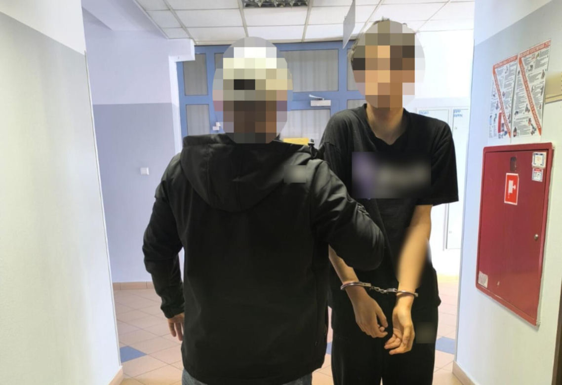 Mężczyzna zatrzymany przez policjantów