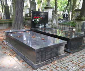 Tu spocznie Wiesław Gołas