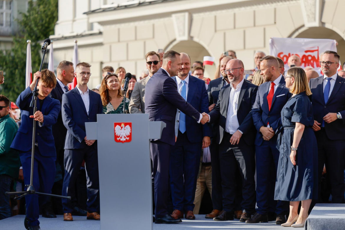 Karol Nawrocki w Kaliszu