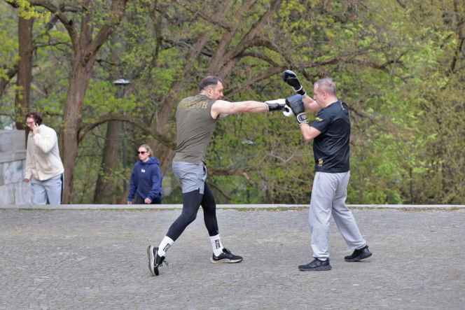 Łukasz Mejza uczył boksu pod chmurką Przemysława Czarneckiego