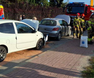 Wypadek w Warszówku