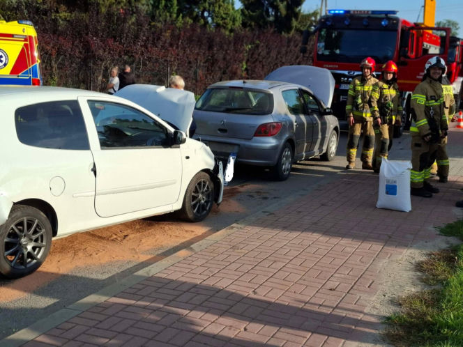 Wypadek w Warszówku