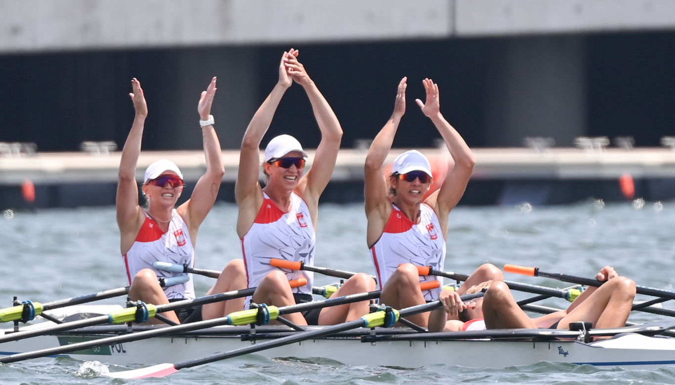 Srebrny medal dla Polski w olimpijskim finale wioślarskich czwórek podwójnych!