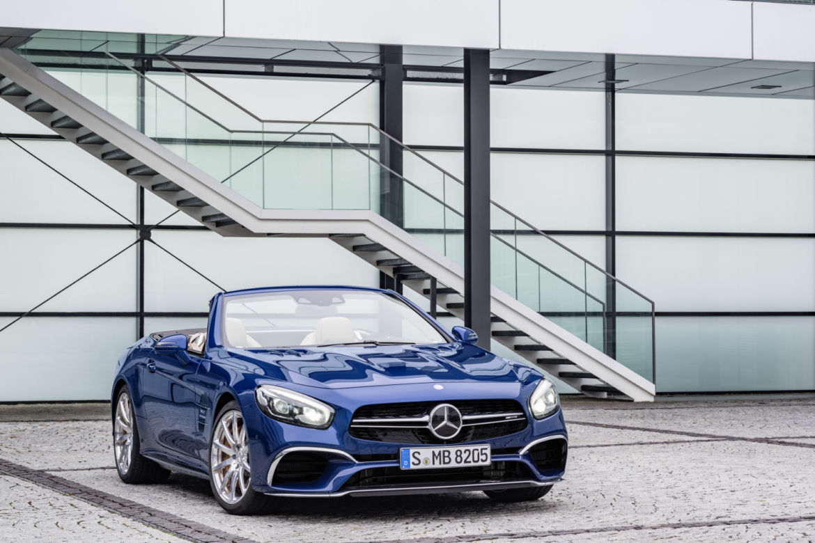 Mercedes-Benz SL lifting 2016