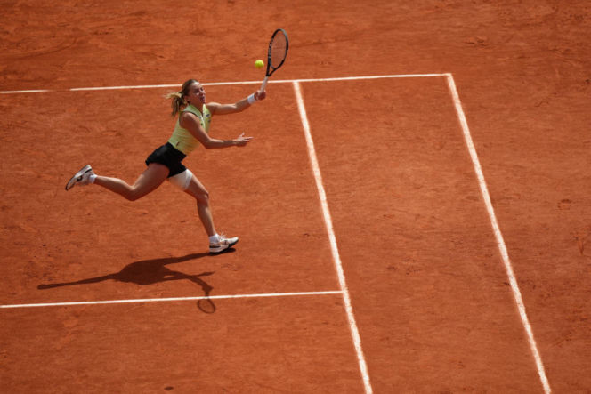 Chwalińska - Andriejewa, finał Roland Garros
