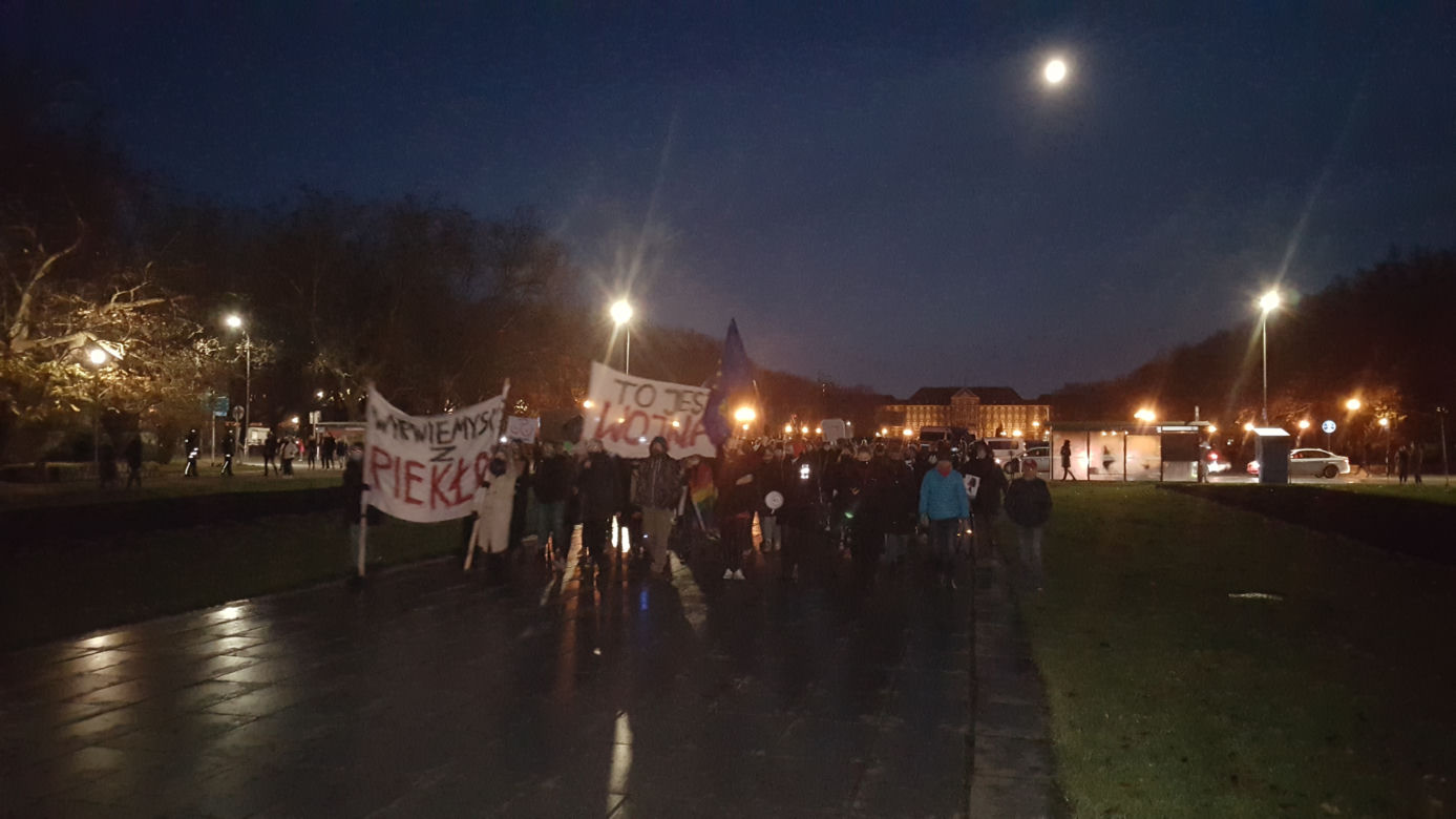 Strajk miesiąc Szczecin
